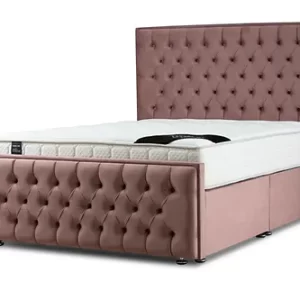 Chesterfield Footboard Set with Deep Buttons