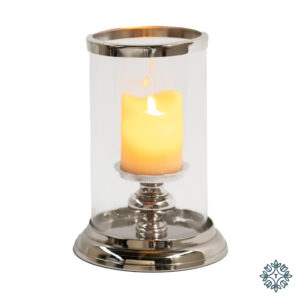 Alani Hurricane Candle Holder Chrome