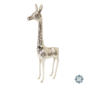 Safari Giraffe Large Silver